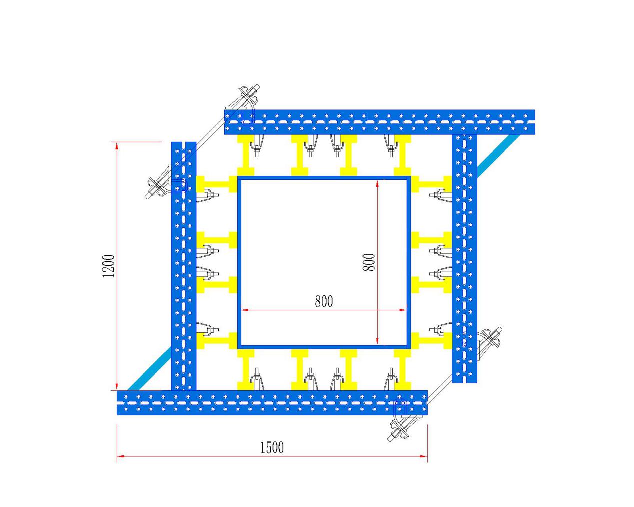 Thông số sản phẩm ván khuôn cột gỗ